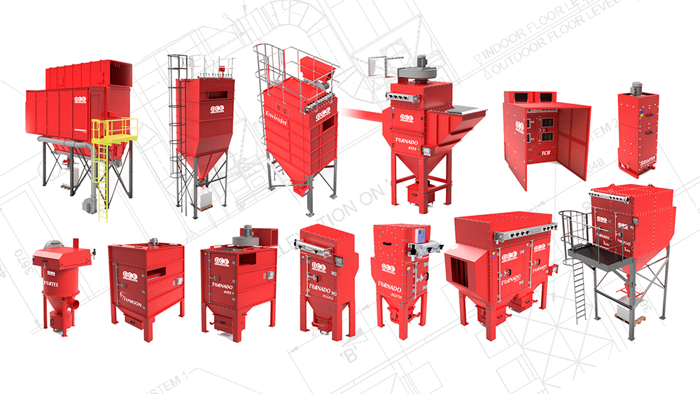Dust control filters 